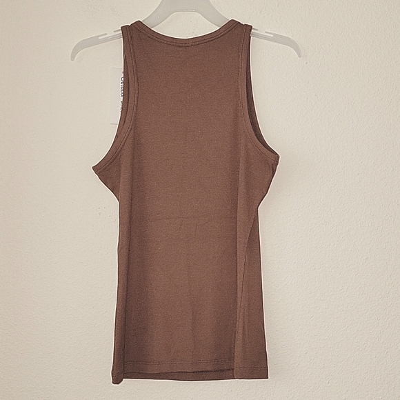 OUTDOOR VOICES SHEER RIB TANK, CAPPUCCINO, XXS, NWT - Picture 3 of 10